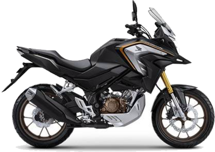 CB150X tampak samping