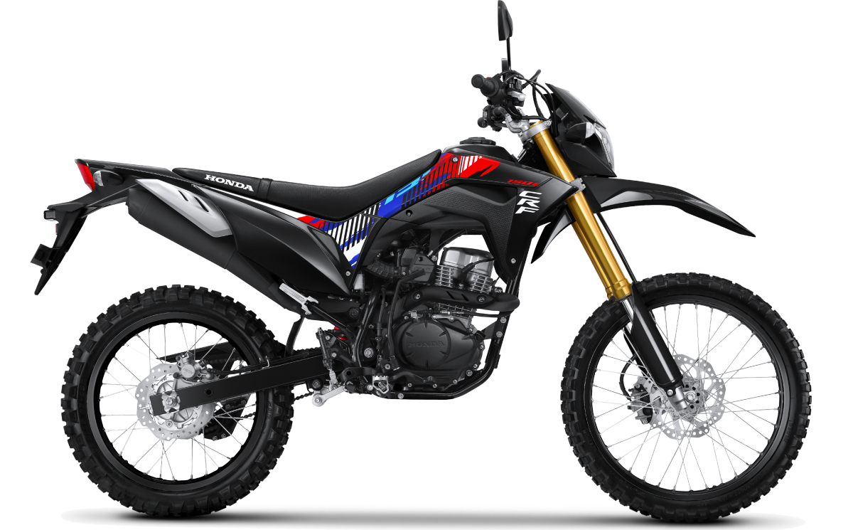 CRF150L tampak samping