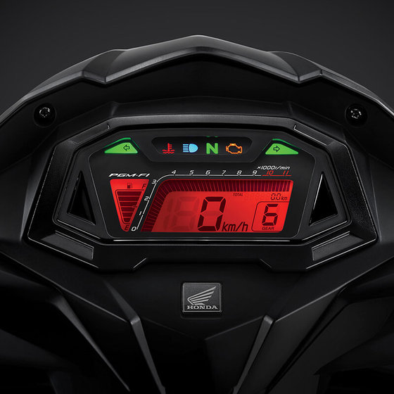 Digital Panel Meter pada Supra GTR 150