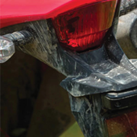 Taillight pada CRF150L