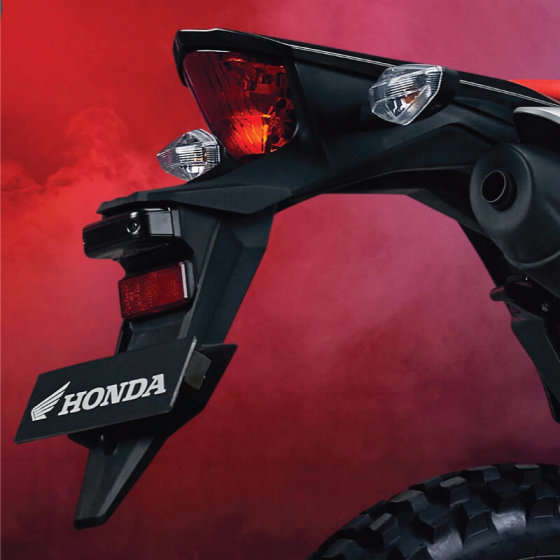 Plug & Play Rear Fender pada CRF150L