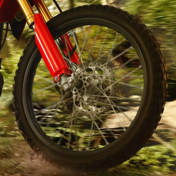 Aluminium Rims pada CRF150L