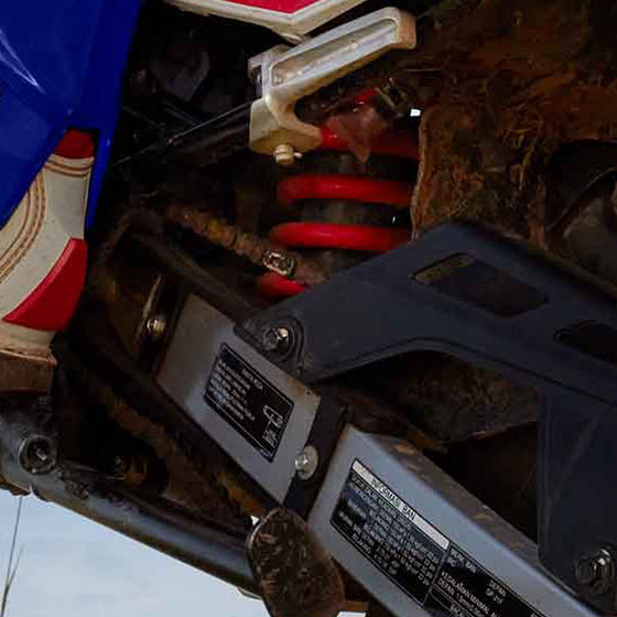 Pro-Link Rear Suspension pada CRF150L