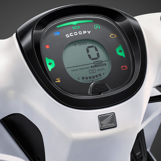 Digital Panel Meter pada Scoopy