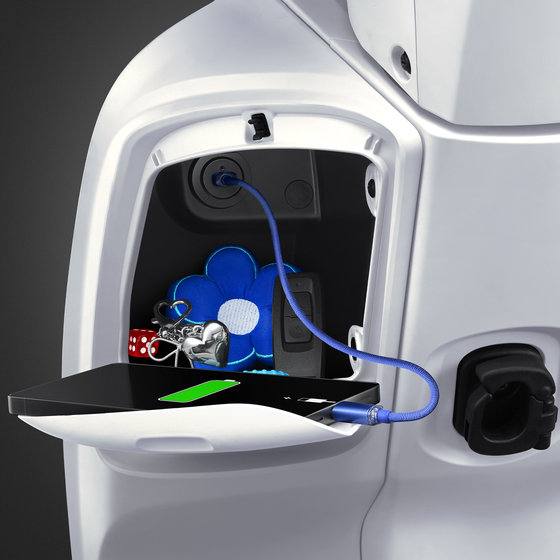 Console Box pada Scoopy