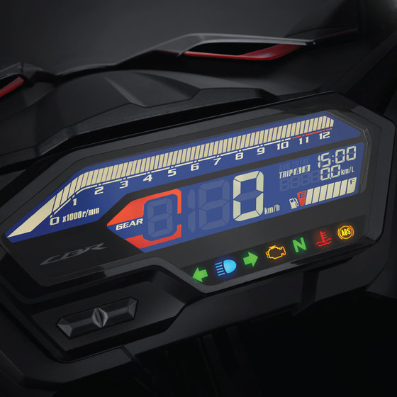 Full Digital Panelmeter pada CBR150R