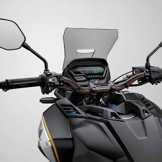 Tapered Handlebar pada CB150X