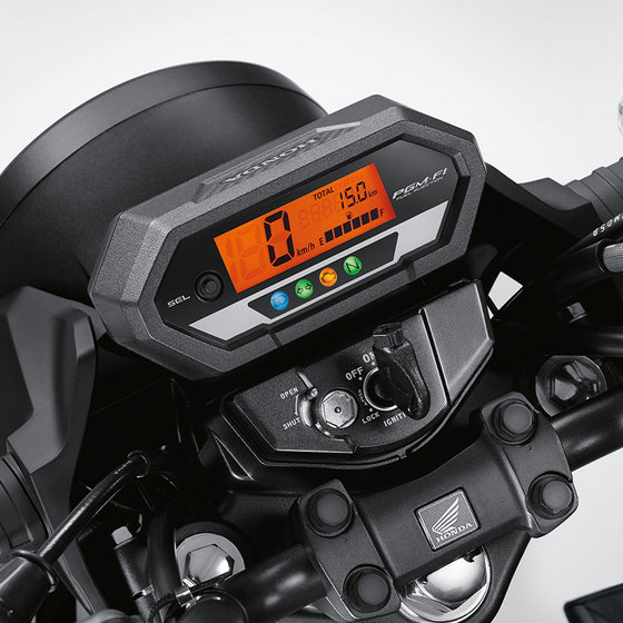 Digital Panelmeter pada CB150 Verza