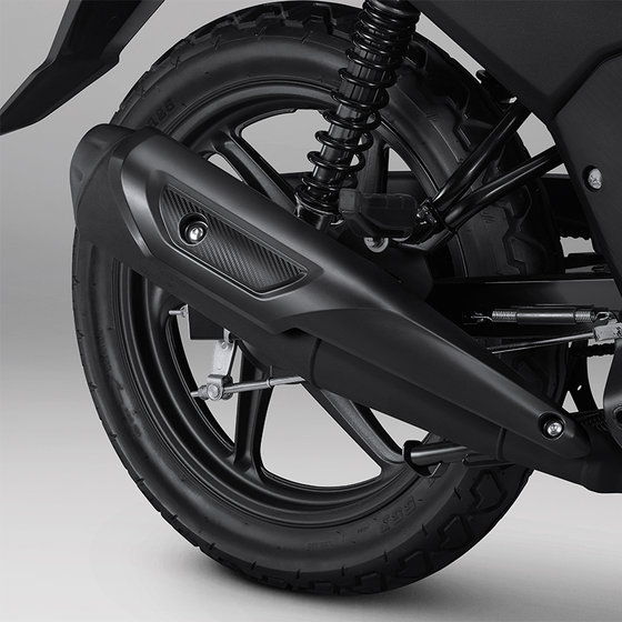 Sporty Muffler pada CB150 Verza